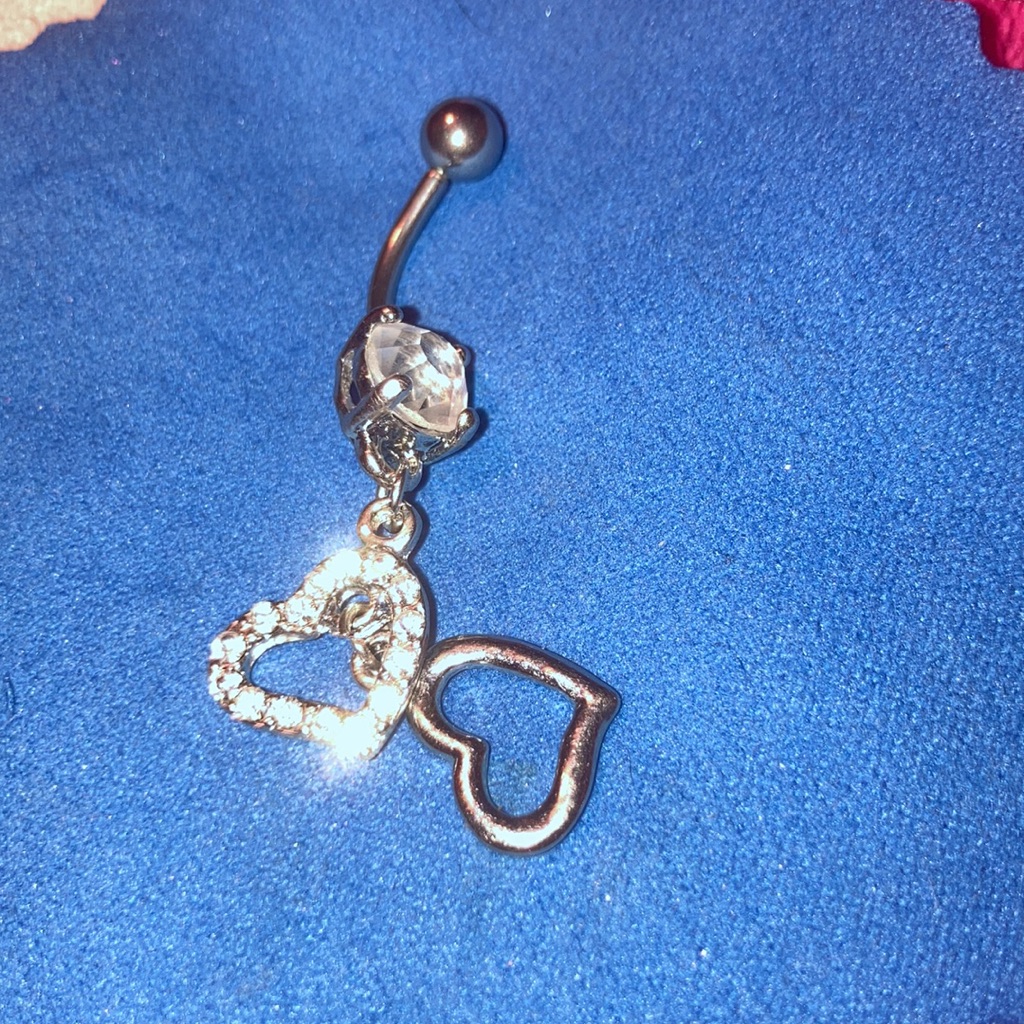 Beautiful Hearts Belly Ring